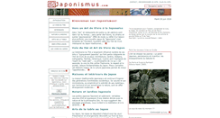 Desktop Screenshot of japonismus.com