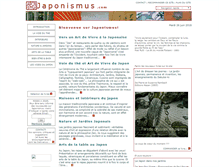 Tablet Screenshot of japonismus.com